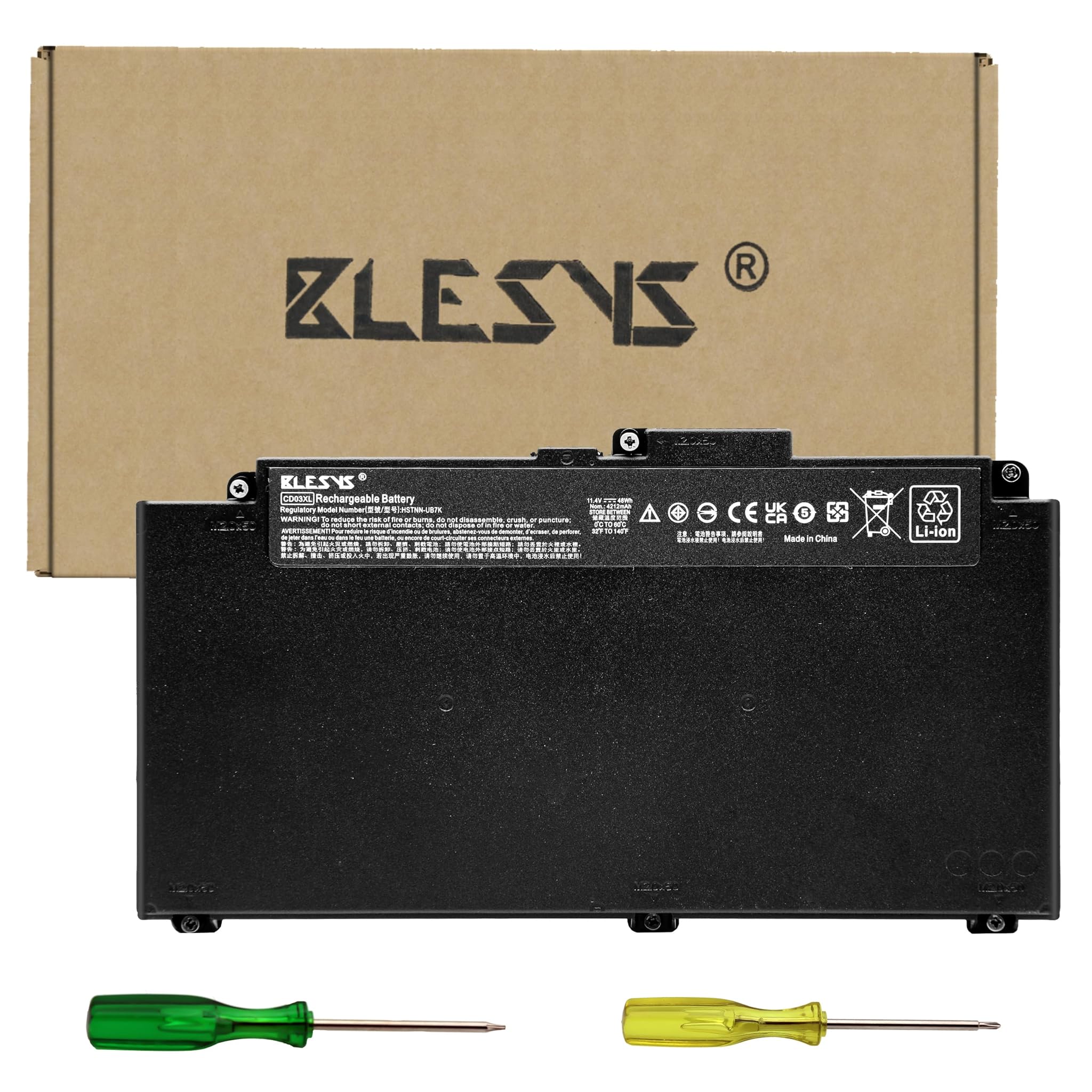 Blesys CD03XL Batteria per HP ProBook 640/645/650 G4/G5