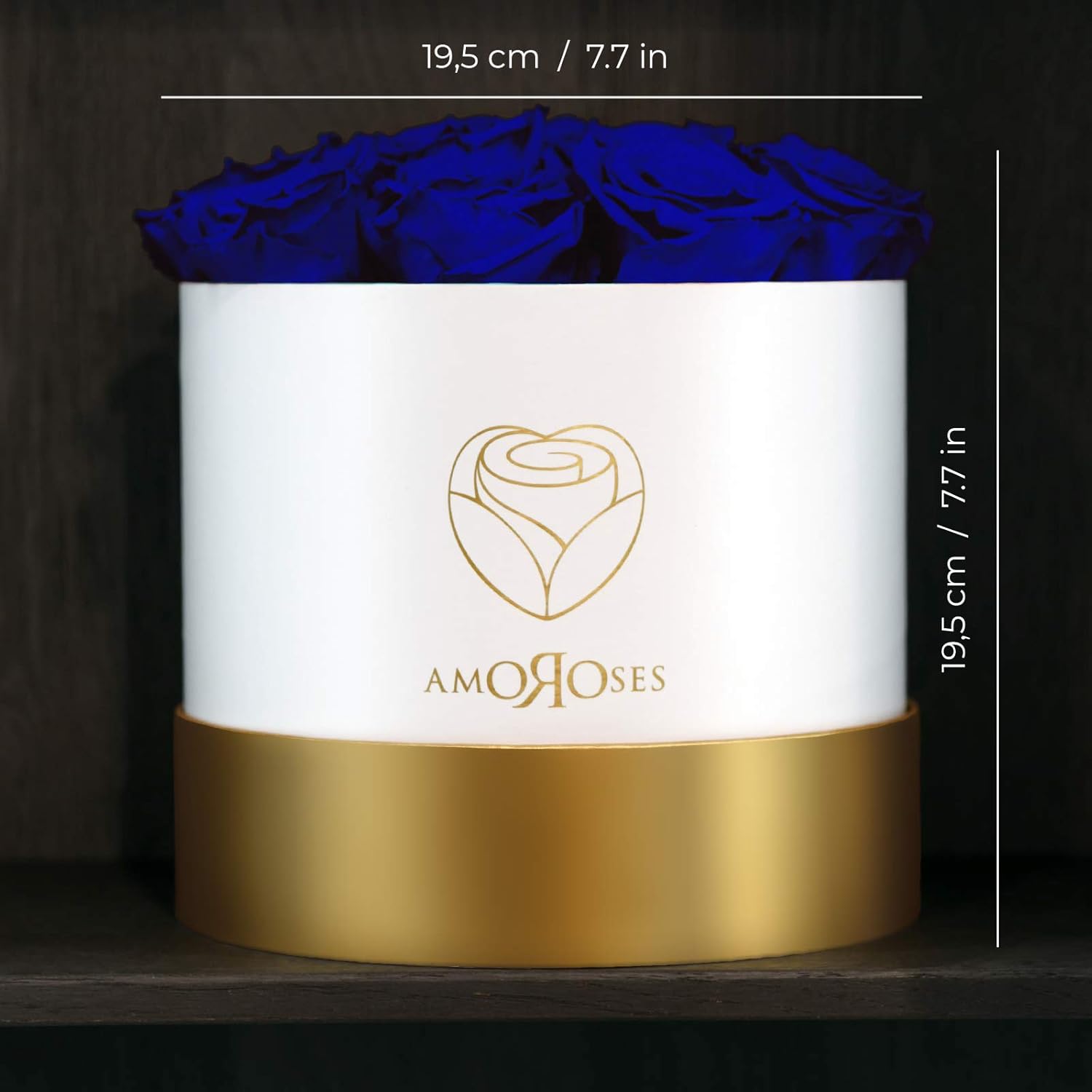 Amoroses LIMITED EDITION - 12 Rose Stabilizzate Eterne - immagine 4