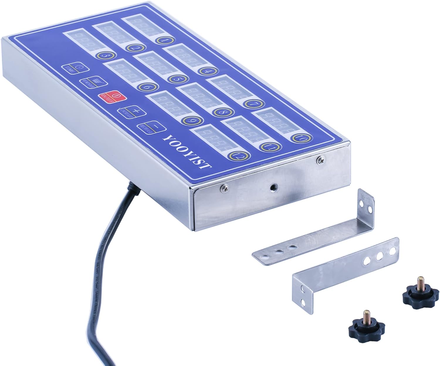 Timer da Cucina Digitale Professionale 12 Canali LED - immagine 3