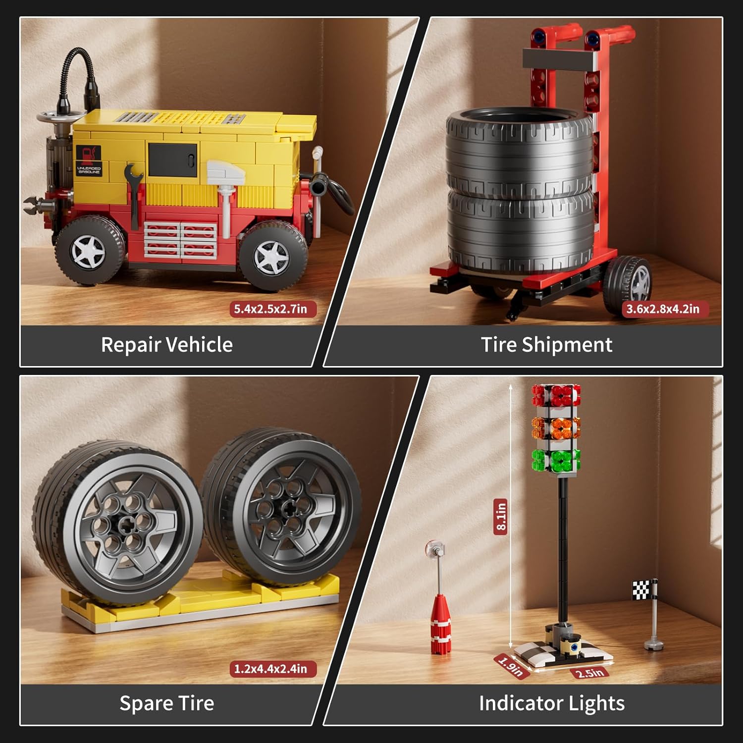 Mould King 10035 Technik - Auto da Corsa Formula 1 (1603 pz) - immagine 6