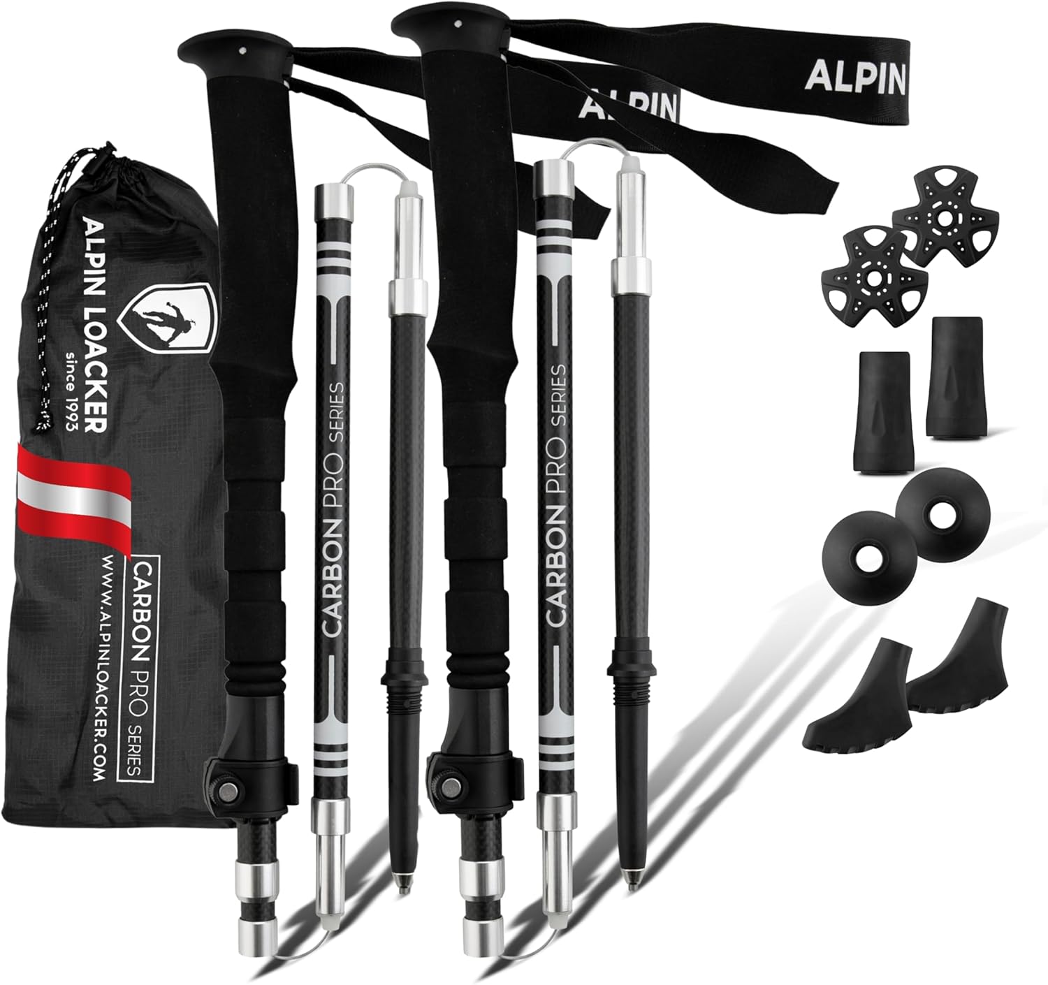 Alpin Loacker Bastoncini Trekking Carbonio o Alluminio - immagine 1