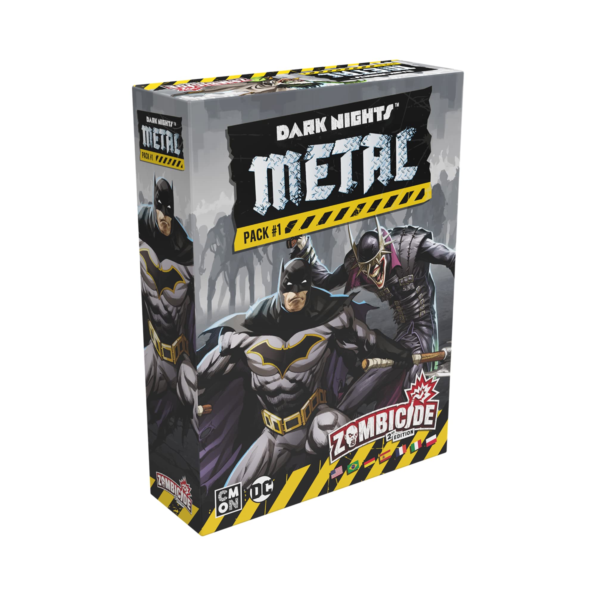 Asmodee - Zombicide: Dark Nights, Metal Pack 1 - Espansione Gioco da Tavolo, Edizione in Italiano CMND1225