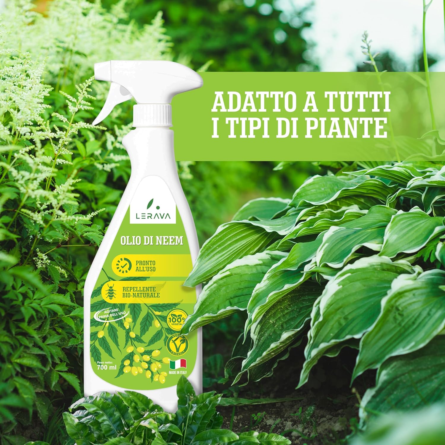 Lerava® Olio di Neem Spray Pronto all’Uso 700ml - immagine 5