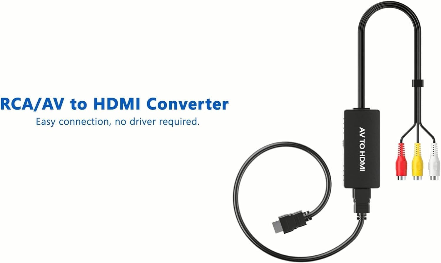 Digitpro Convertitore da RCA a HDMI 720P/1080P - immagine 4
