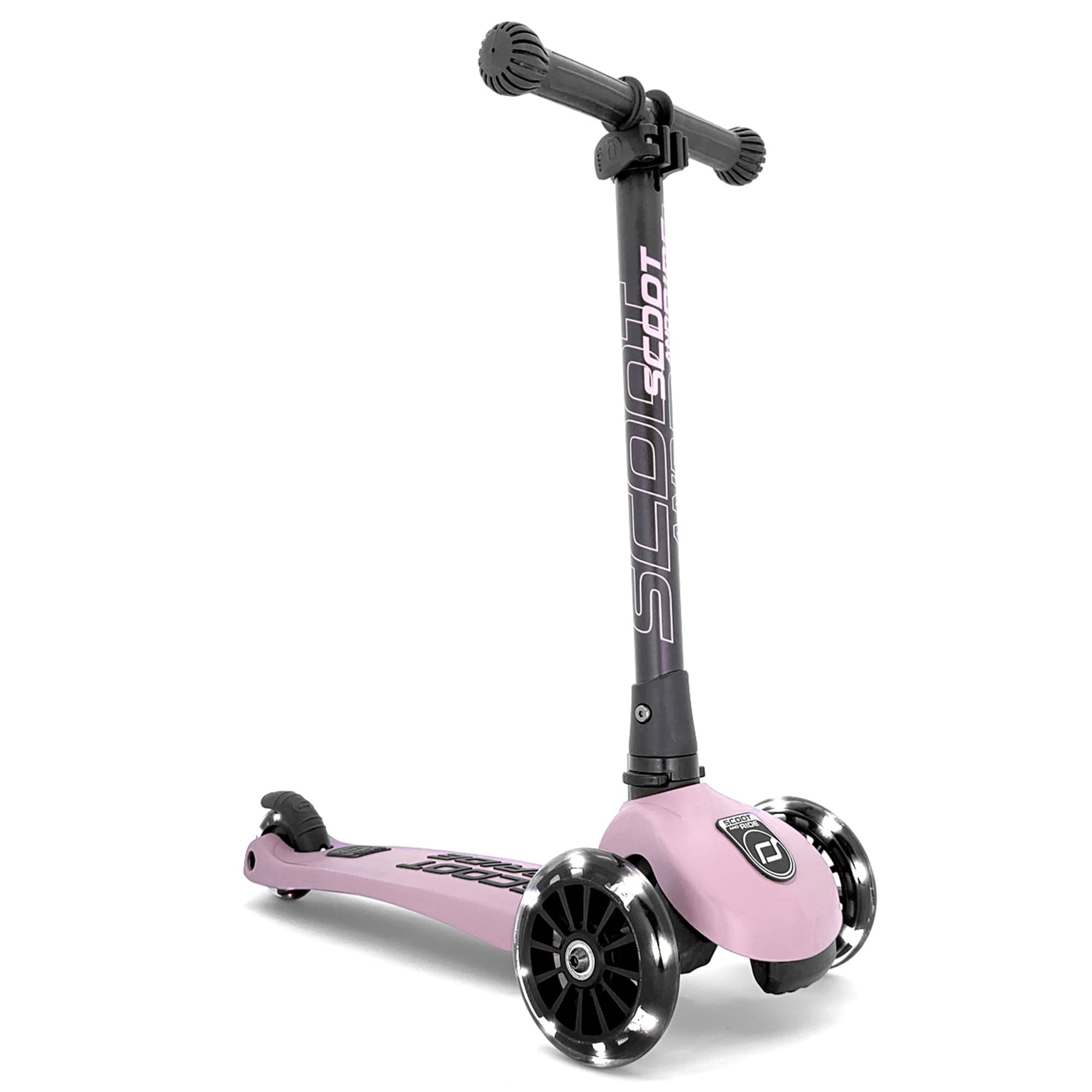 Scoot&Ride Highwaykick 3 LED Scooter, Rose