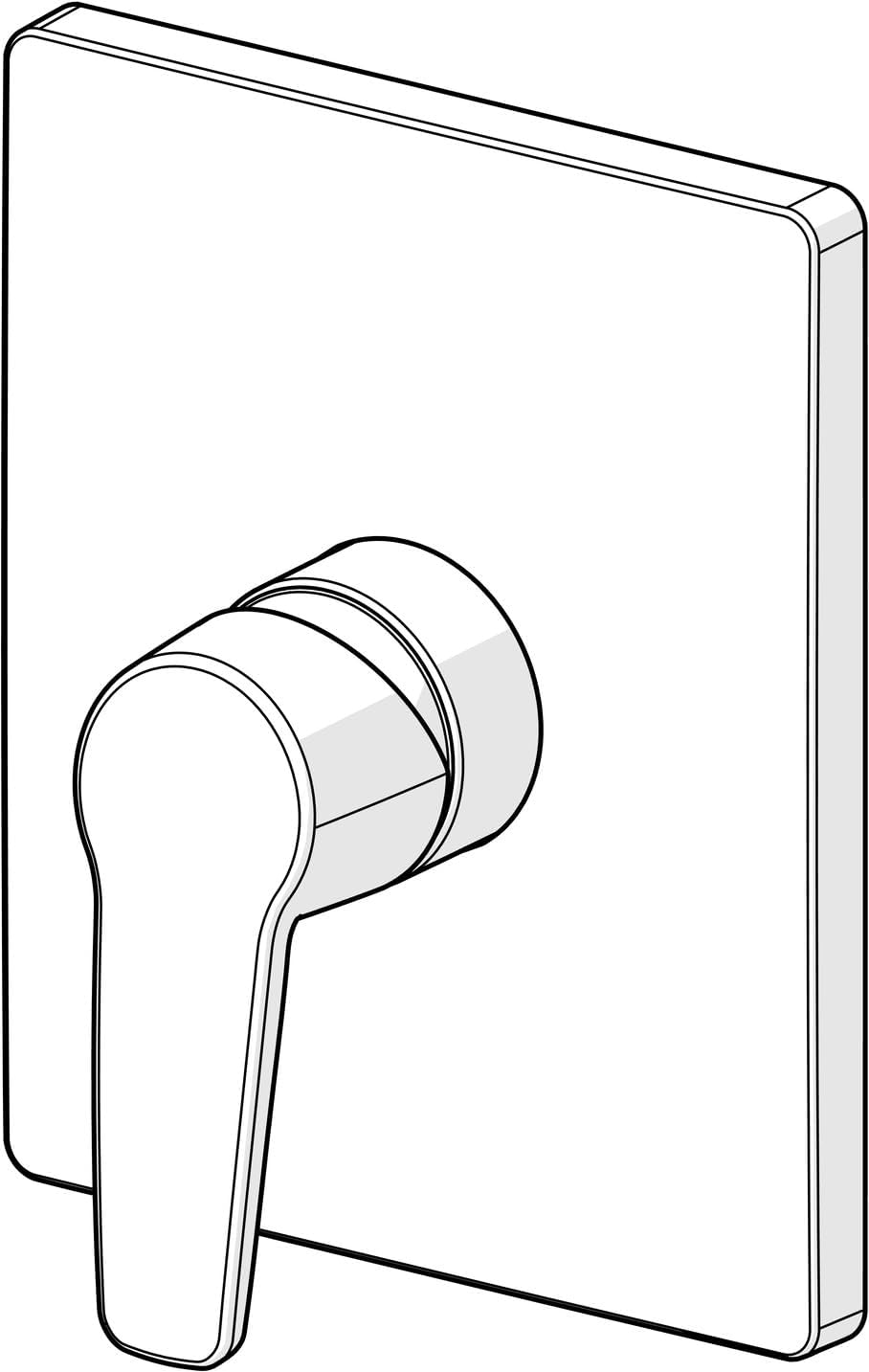 Hansa Hangapolo 80619093 - Miscelatore Monocomando Doccia - immagine 4