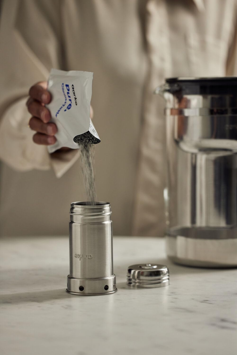 Aarke Purifier Grande - Caraffa Filtrante 2.8L - immagine 5