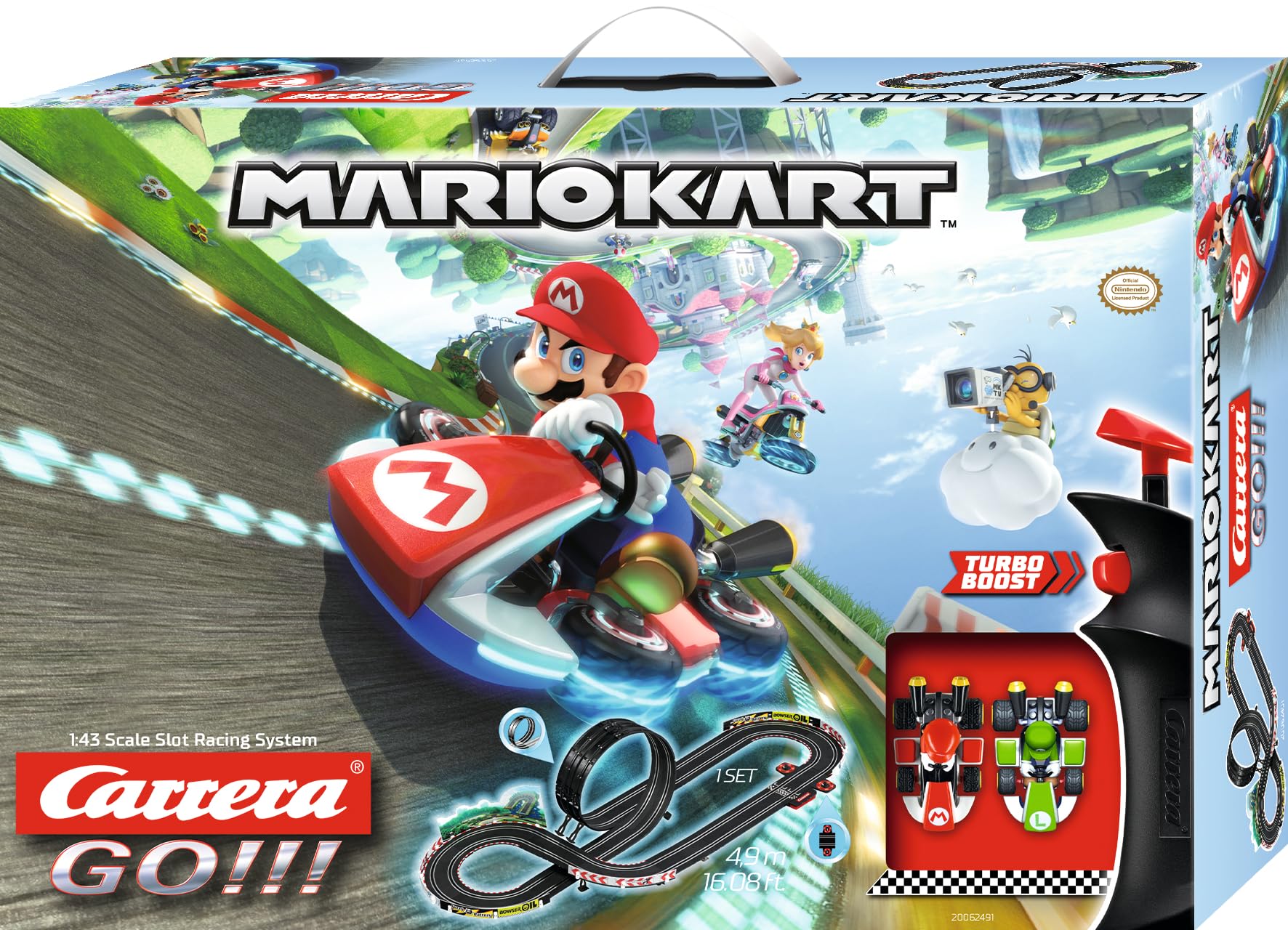 Carrera GO!!! Mario Kart Mach 8 Set Pista da Corsa