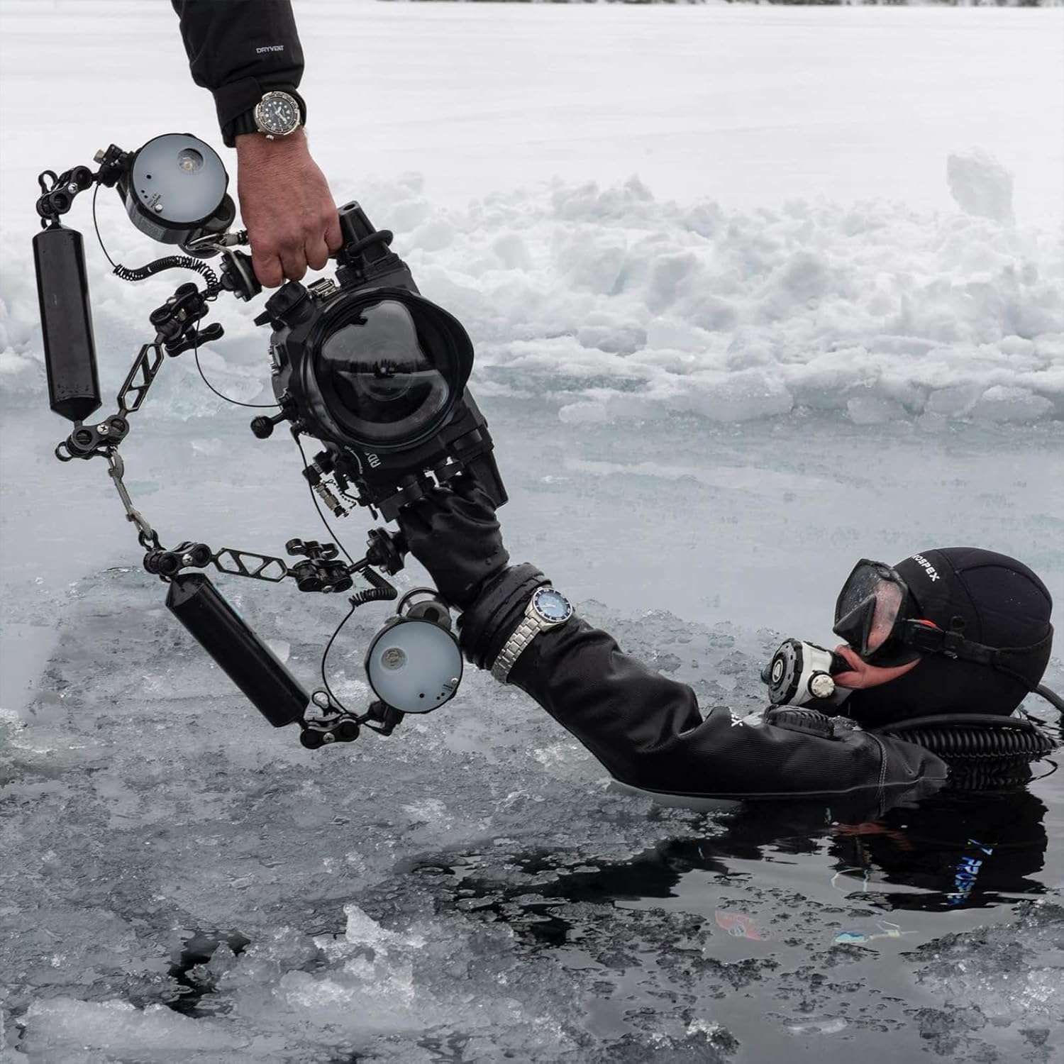 Minifocus Doppio Braccio a Sfera 2,5 cm Subacqueo - immagine 7