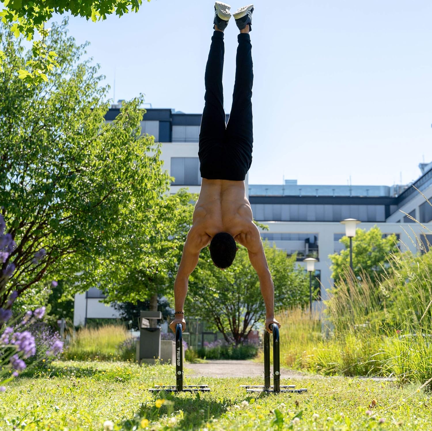 Pullup & Dip Parallele Fitness con Maniglie Extra Grandi - immagine 7