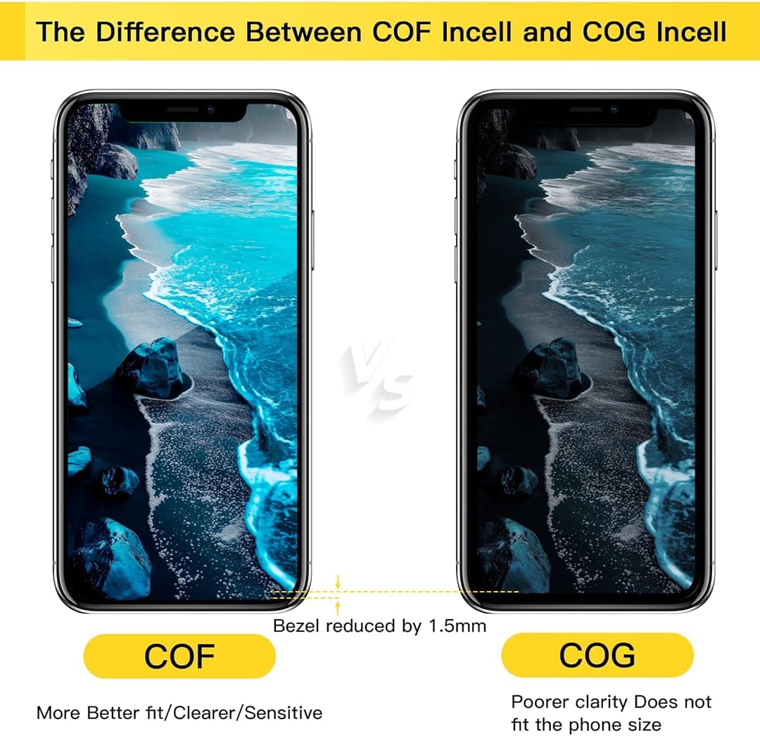 bokman Schermo per iPhone XR Nero 6.1'' - immagine 4