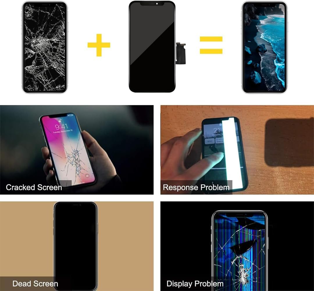 bokman Schermo per iPhone XR Nero 6.1'' - immagine 5