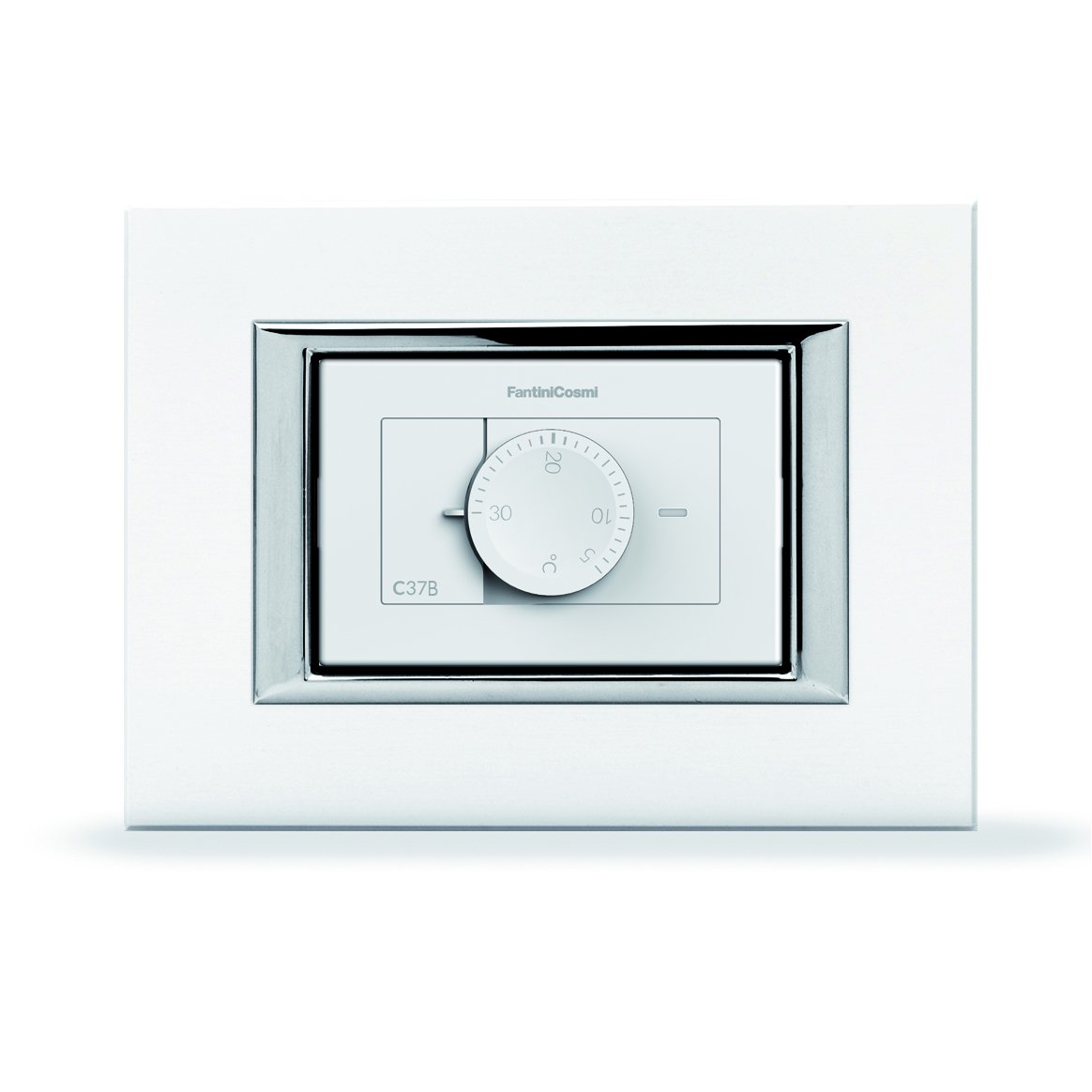Fantini Cosmi C37B Termostato Manopola Plastica 230V Bianco