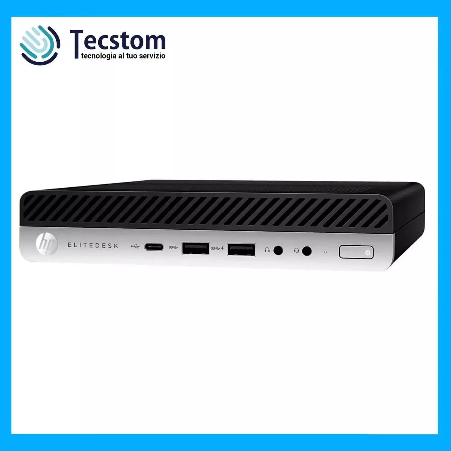 Hp EliteDesk 800 G4 Mini PC Ricondizionato - immagine 2