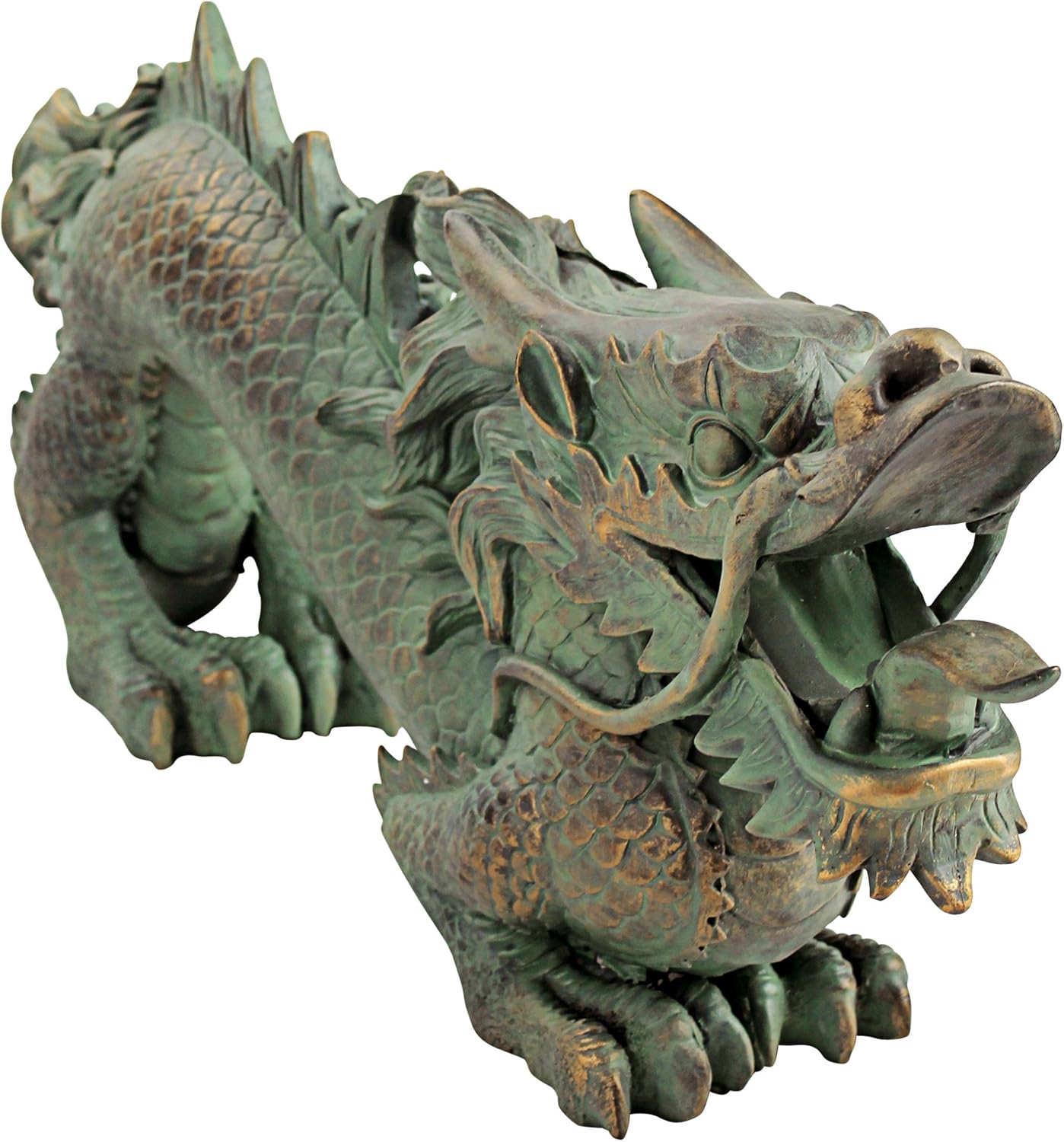 Design Toscano EU9306 Statua Drago Asiatico - immagine 4