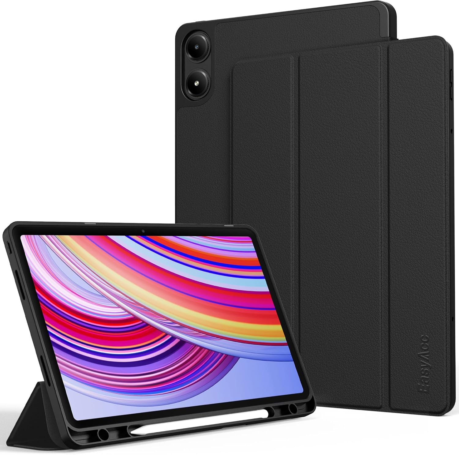 Easyacc Custodia per Xiaomi Redmi Pad Pro 12.1" 2024 (Nero) - immagine 1