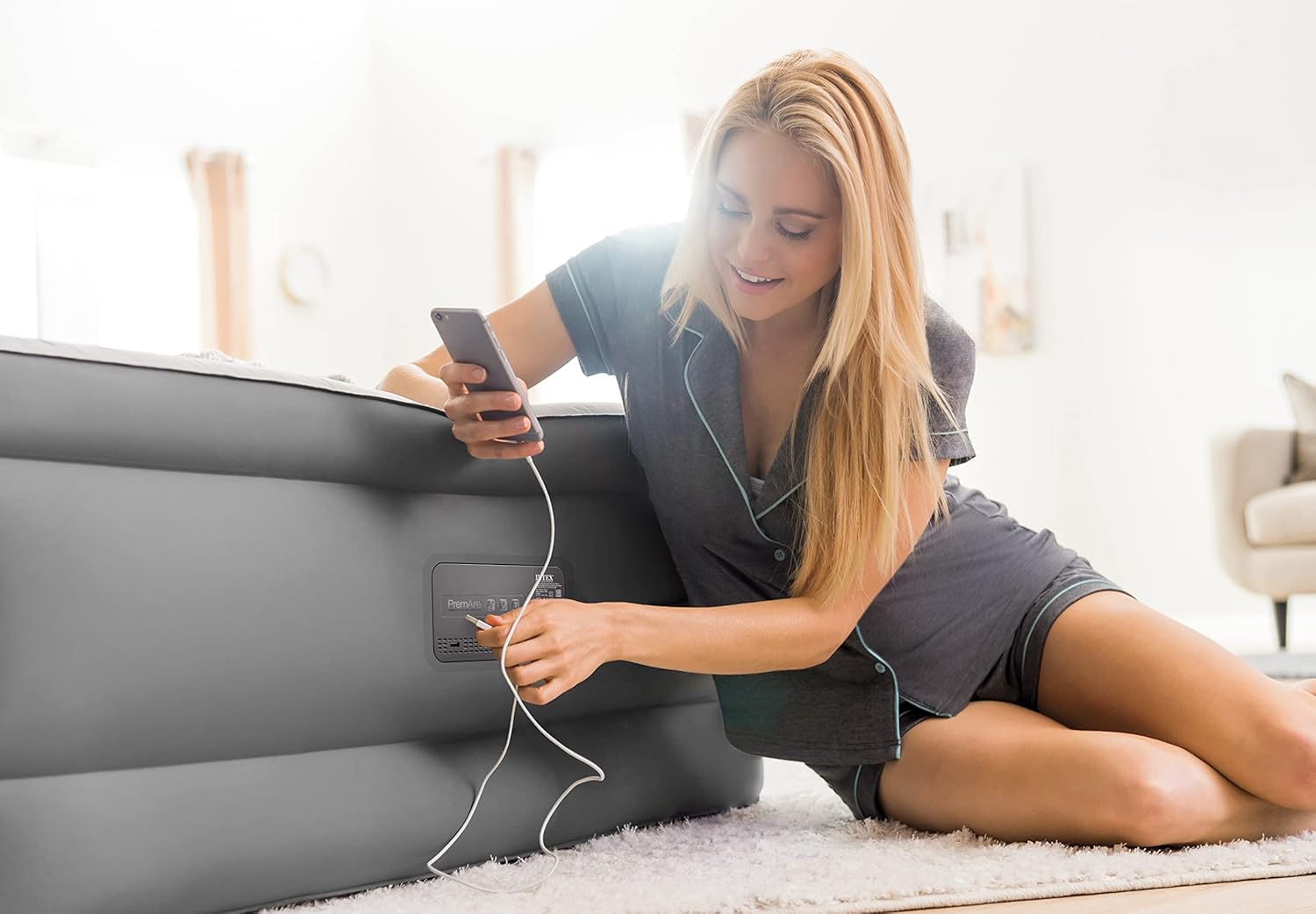 Intex 64926ND - Materasso Dura-Beam Elevated Matrimoniale - immagine 6