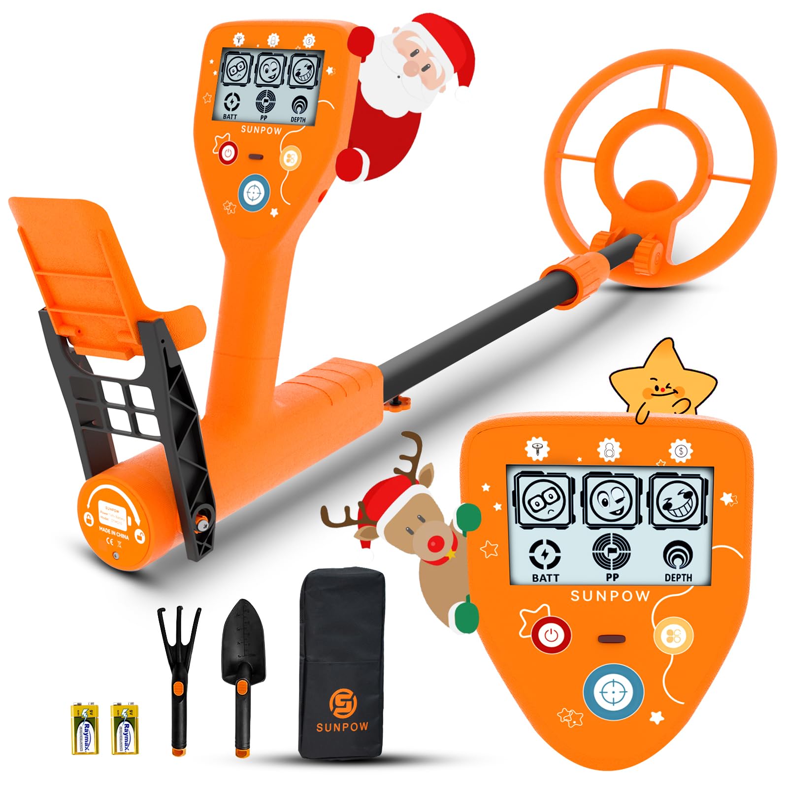 Sunpow Metal Detector per Bambini Leggero e Impermeabile