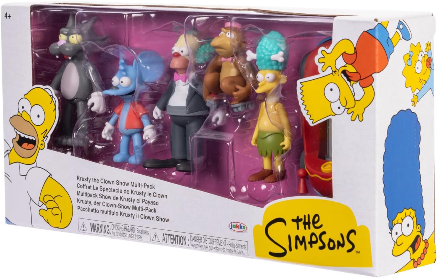 MultiPack 2,5” Krusty The Clown Show - Figure I Simpson - immagine 1