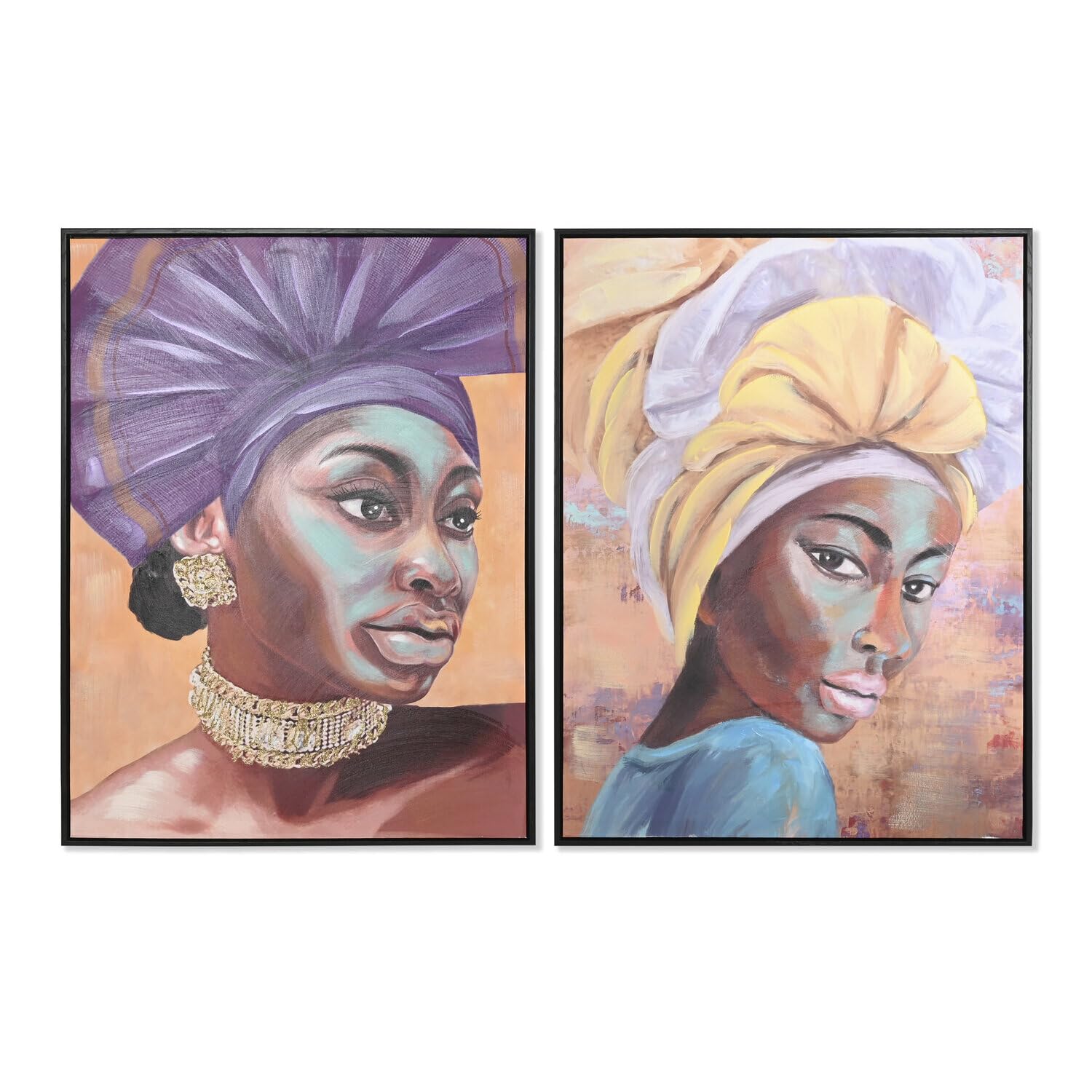 CUADRO LIENZO PS 60X3,5X80 AFRICANA 2 SURT.