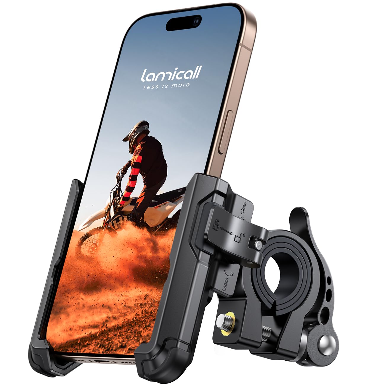 Lamicall Supporto Telefono Bicicletta 360° Rotazione