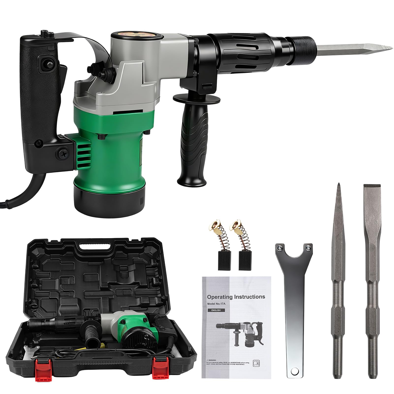 Martello Demolitore SDS-Plus 1400W 30J (3 in 1)