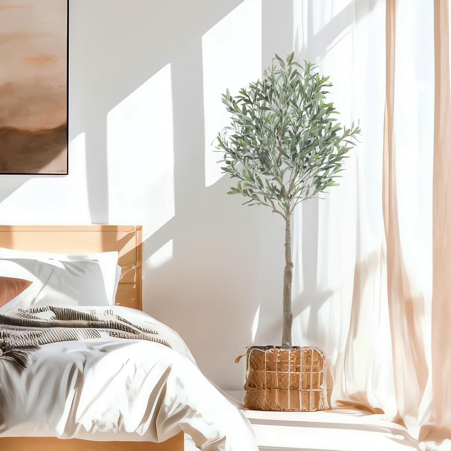 Oc'leaf Olivo Artificiale 150cm per Interni - immagine 1