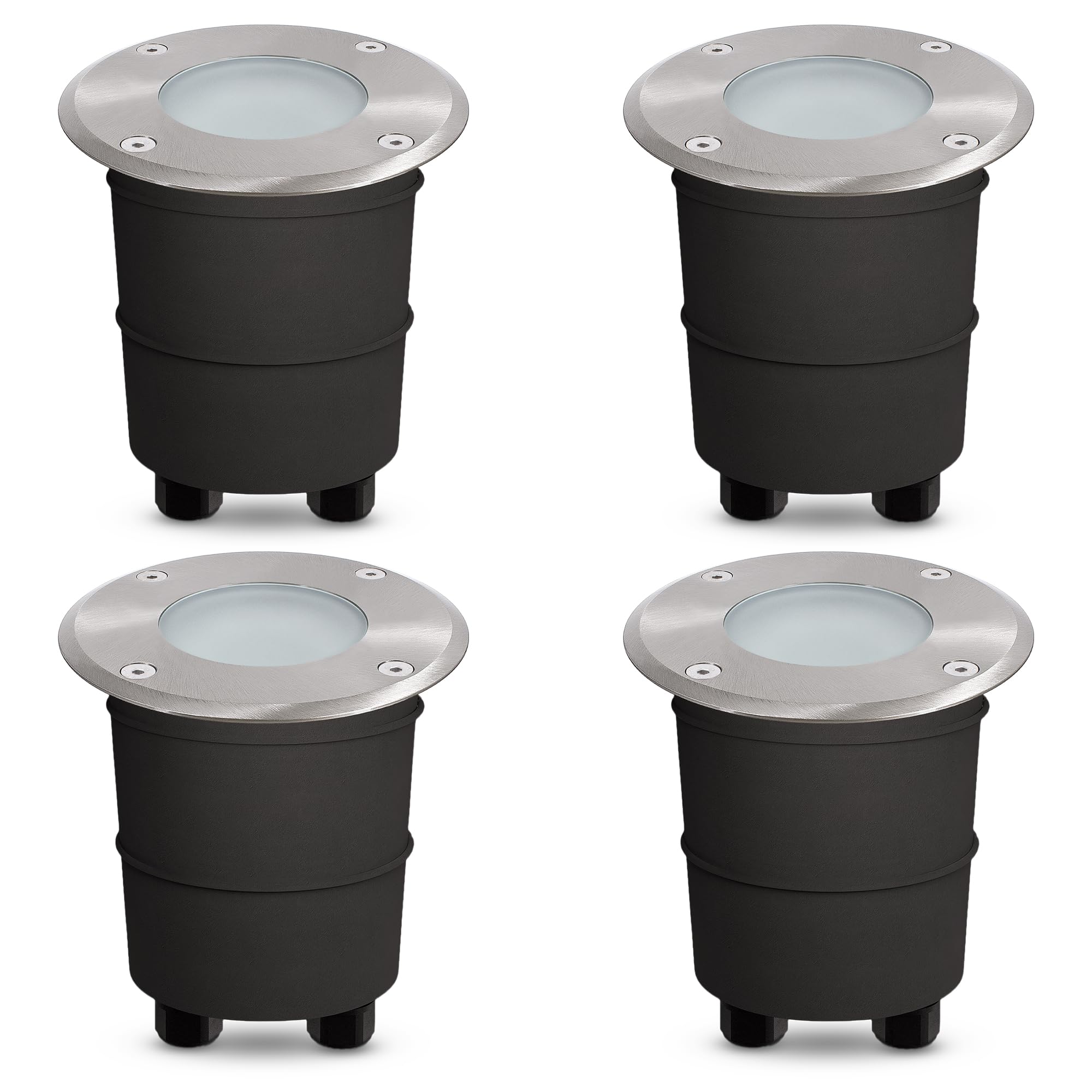 Ssc-luxon Marne - 4 Faretti da Pavimento per Esterni