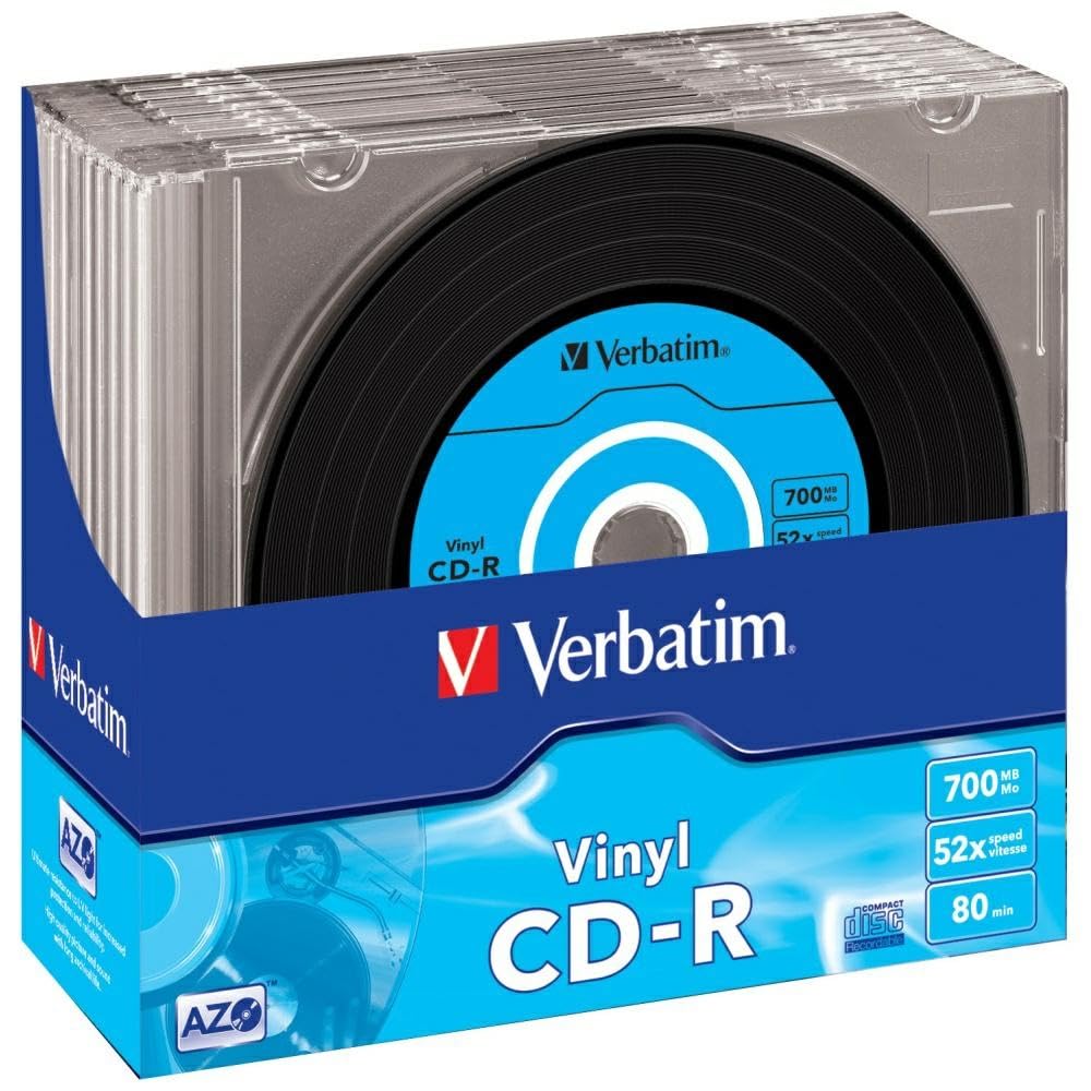 Verbatim Cd-R 80Min Datalife Plus - Confezione da 10