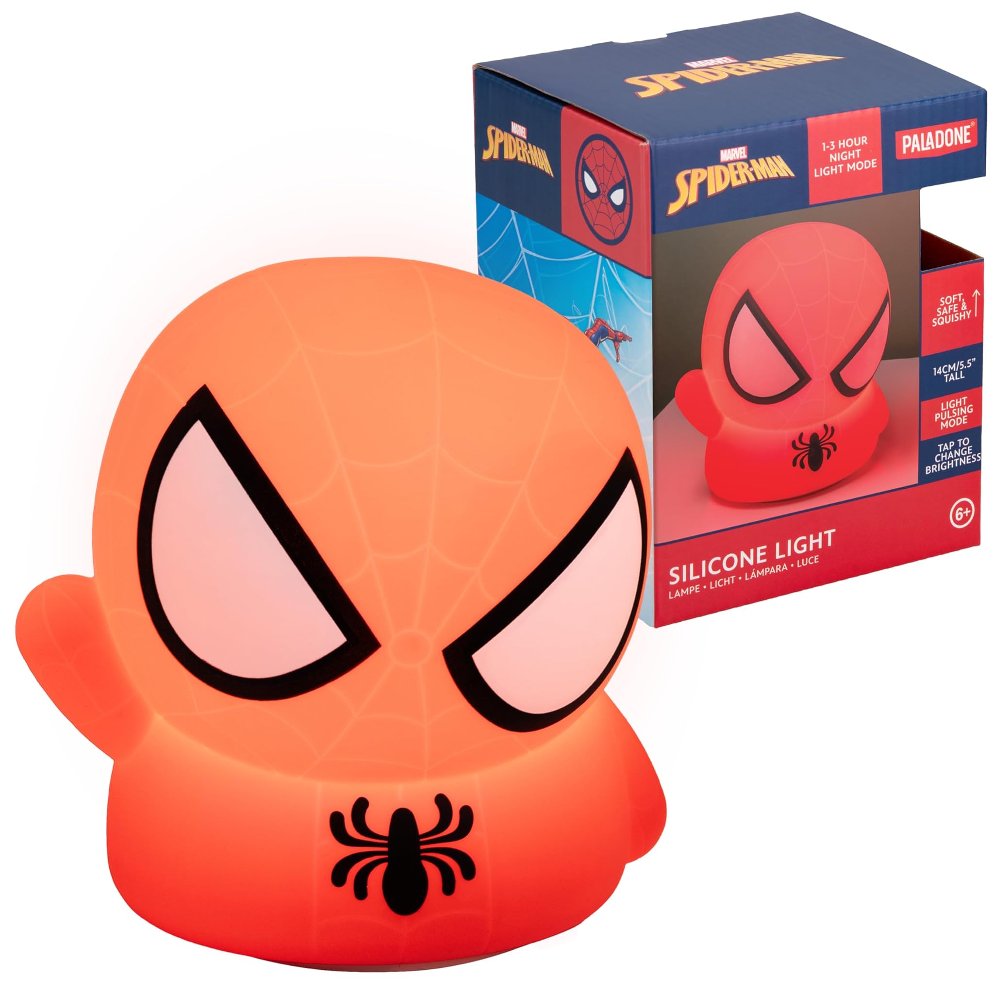 Paladone Spiderman - Lampada da Scrivania Ufficiale Disney