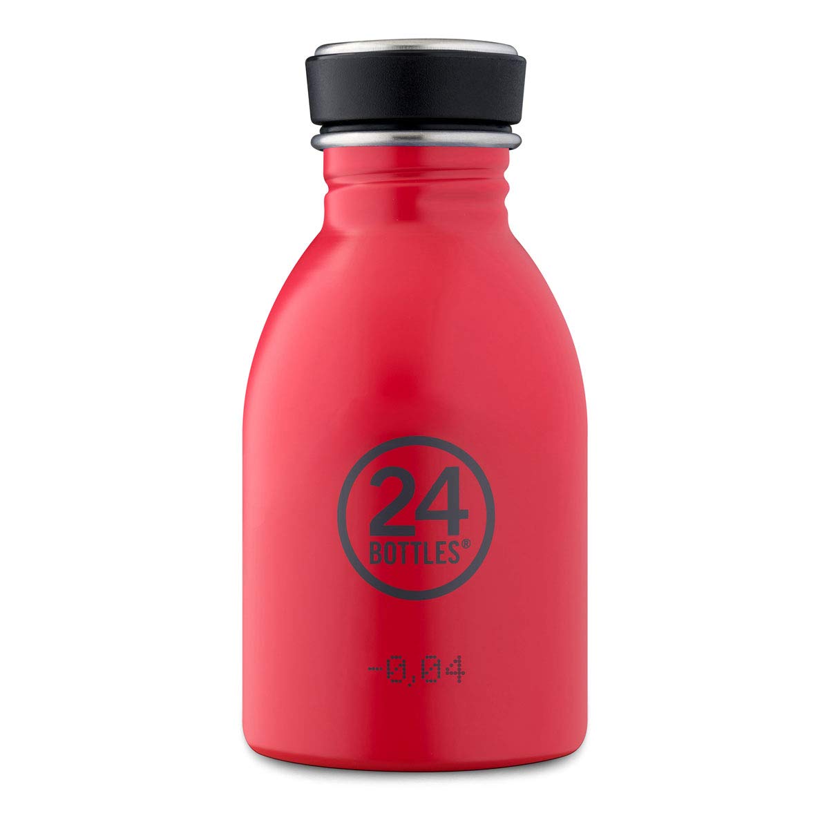 24bottles Urban Bottle - Borraccia Acciaio Inox 250ml, Hot Red