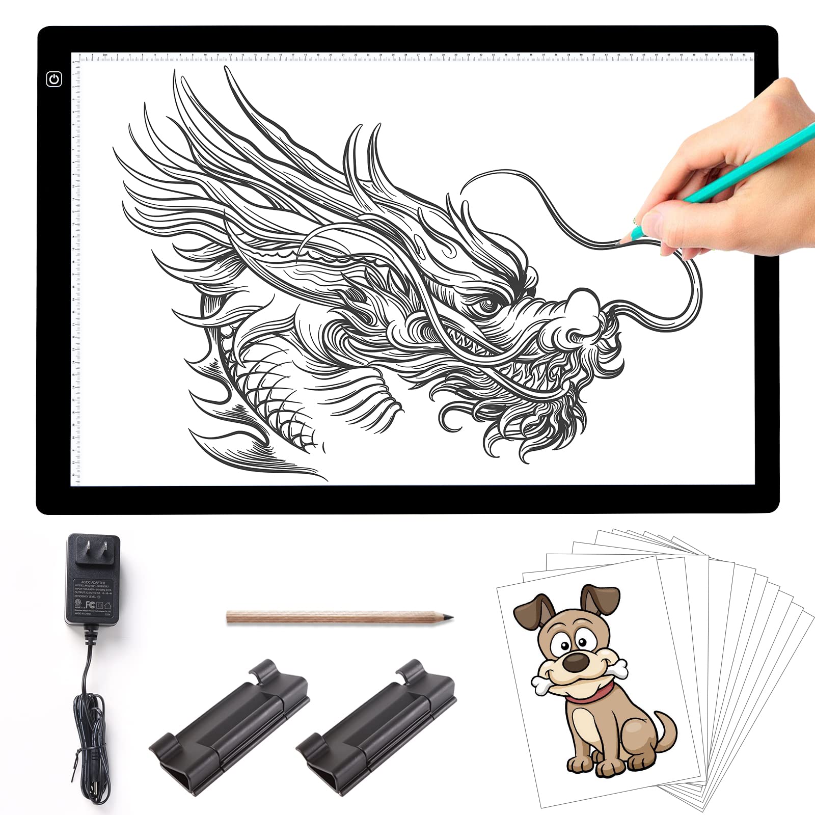 Toheto A2 Lavagna Luminosa LED per Disegnare