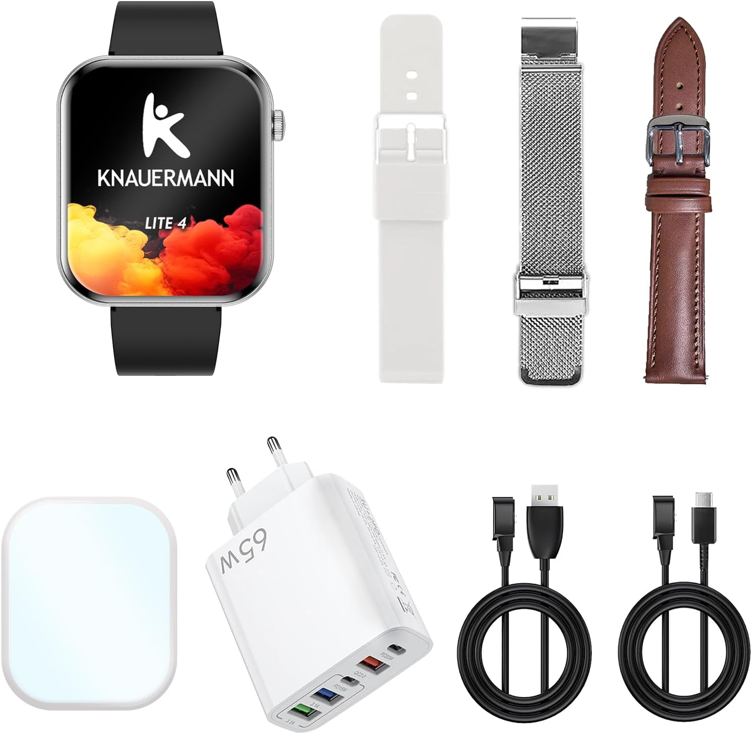 Knauermann Lite 4 Rettangolare Argento - Pacchetto Premium - immagine 3