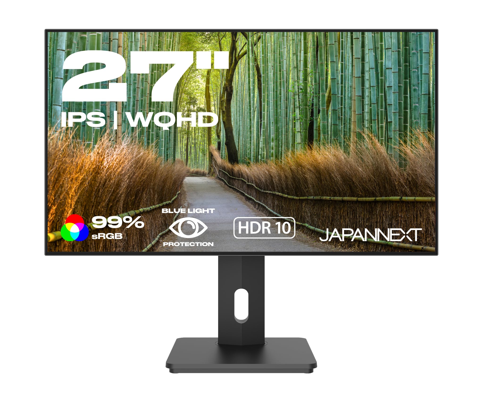 Japannext Monitor 27" IPS Frameless WQHD HDR