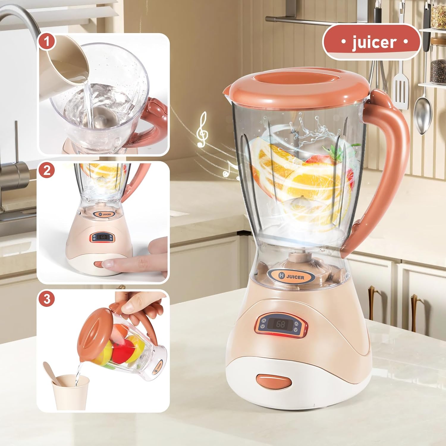 Set Elettrodomestico Cucina Giocattolo con Macchina Caffè - immagine 5