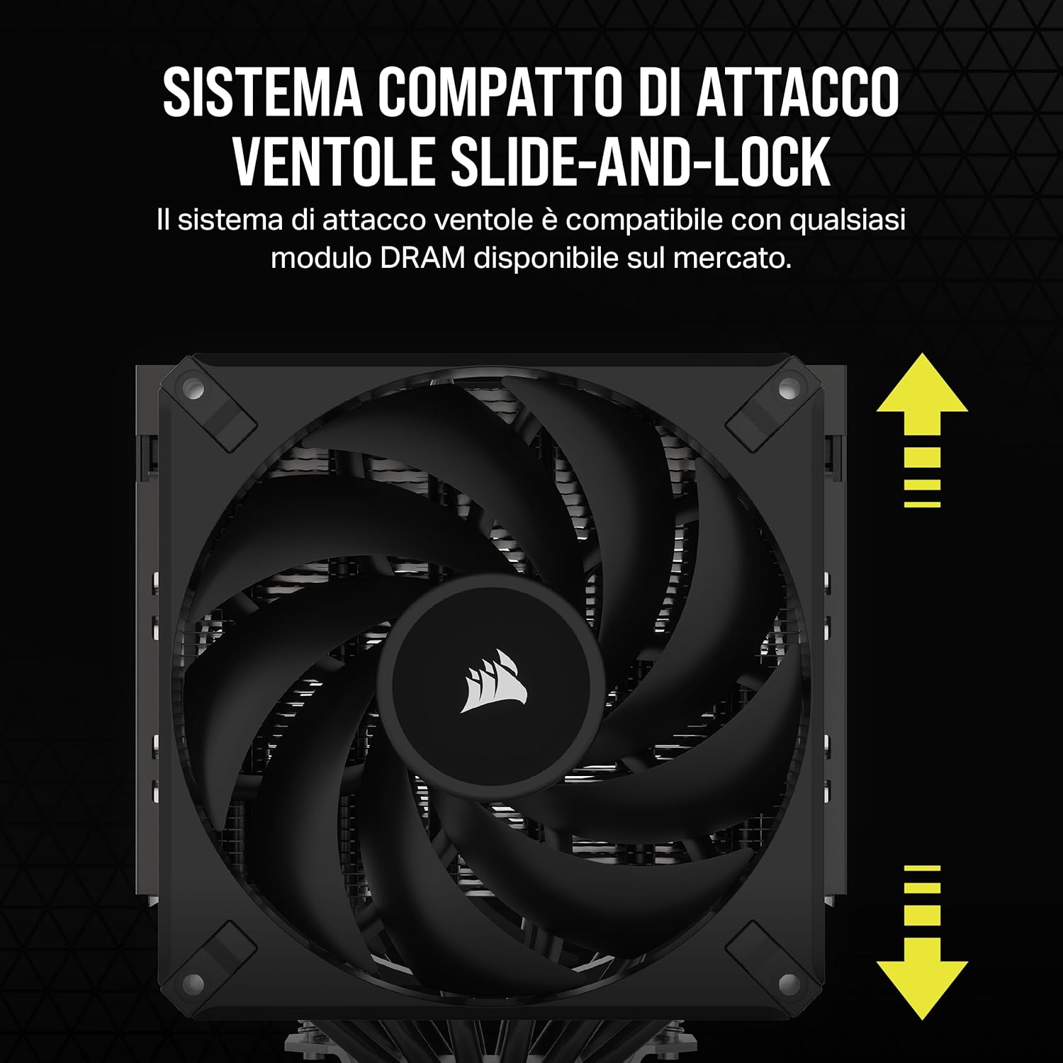 Corsair A115 - Raffreddatore CPU a Torre 270W TDP - immagine 4