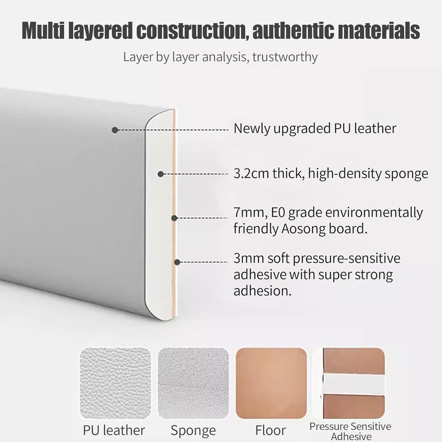 Xlsbz Pannelli da Parete 3D Imbottiti 30x40cm - immagine 4