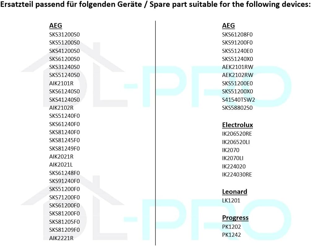 DL-pro Cassetto per AEG Electrolux 224713924/5 - immagine 2