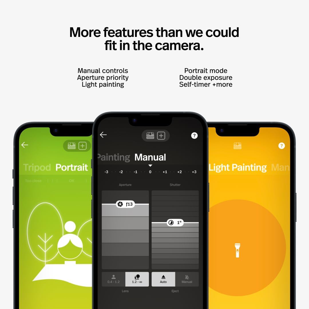 Polaroid Now+ Fotocamera Istantanea Bluetooth, Generation 2, Verde - immagine 6