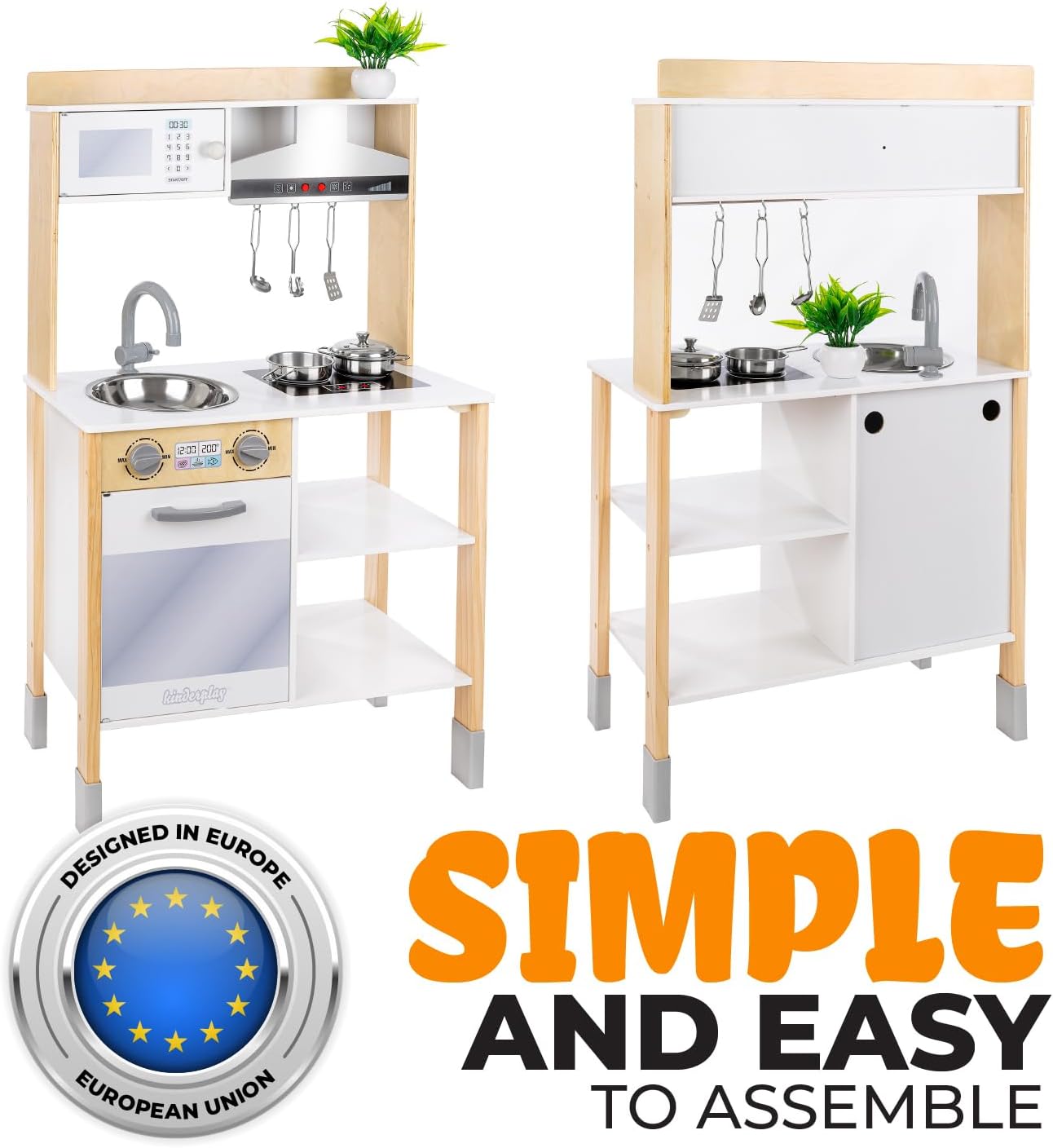 Cucina per Bambini in Legno Serie Green - immagine 6