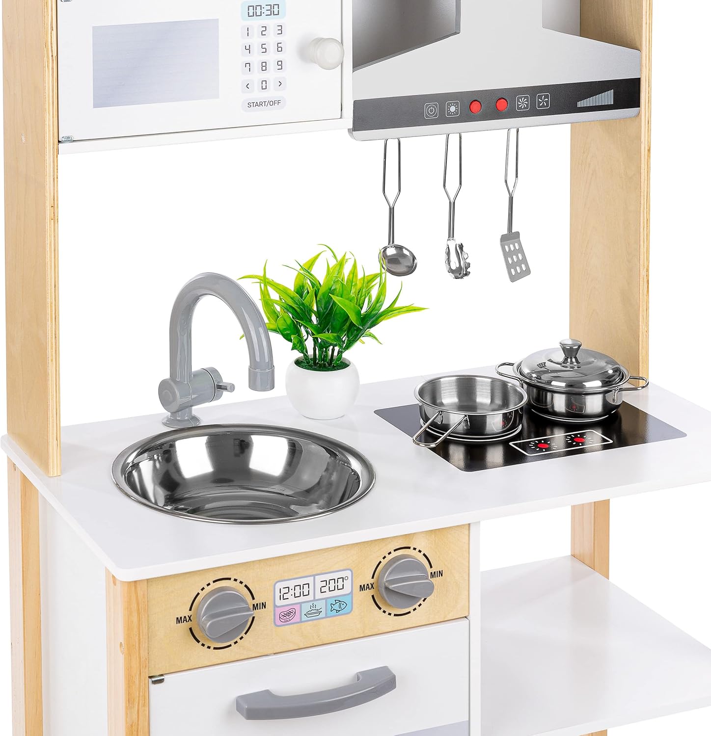 Cucina per Bambini in Legno Serie Green - immagine 8