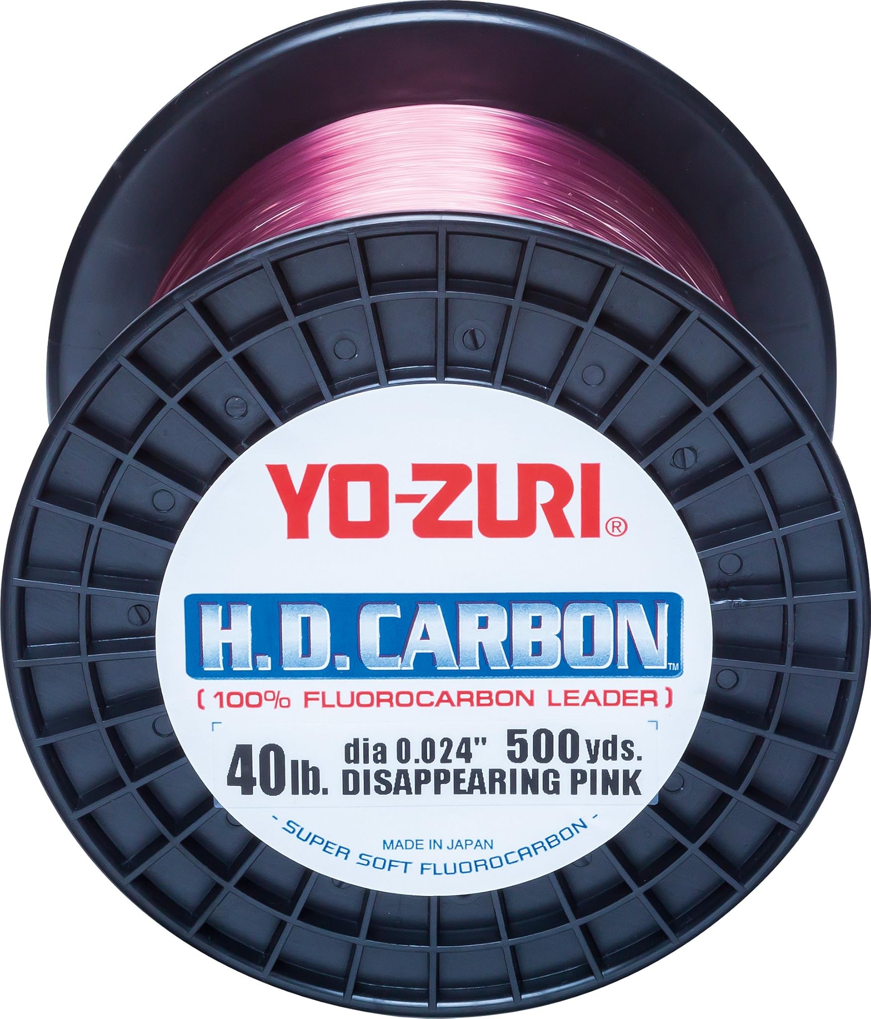 Yo-Zuri H.D.Carbon Fluorocarbon 100% Leader 229M (0.847mm) Rosa scomparente