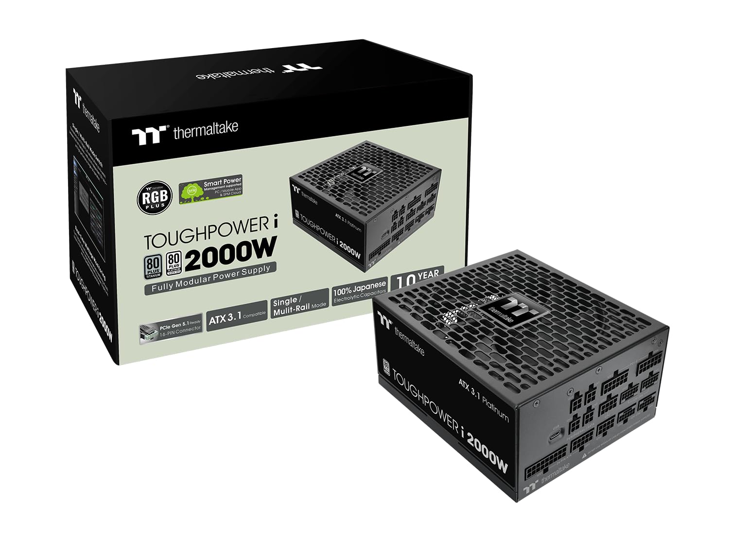 Thermaltake Toughpower i2000W - Alimentatore ATX 3.1