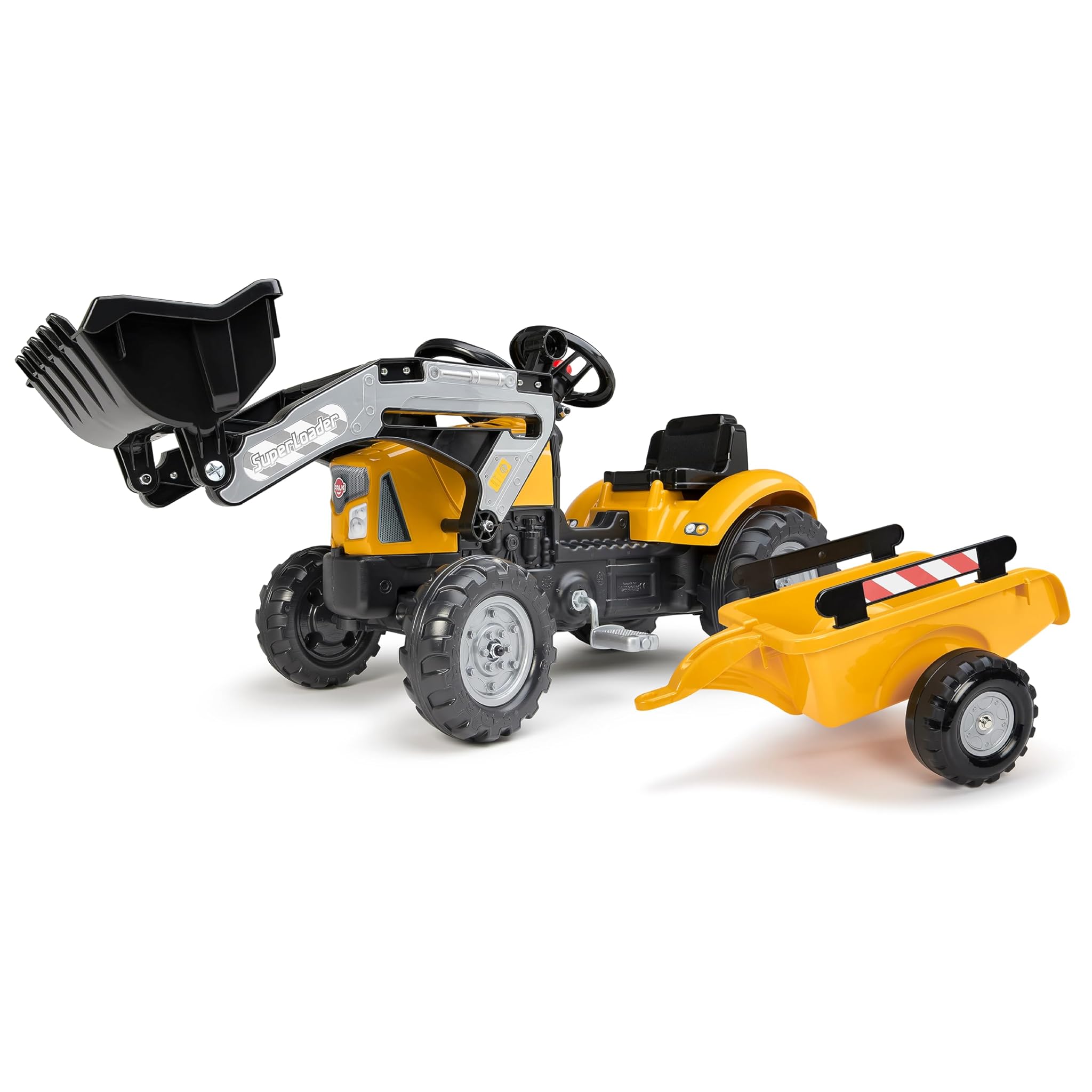 Falk Tractopala a Pedali SuperBuilder Giallo