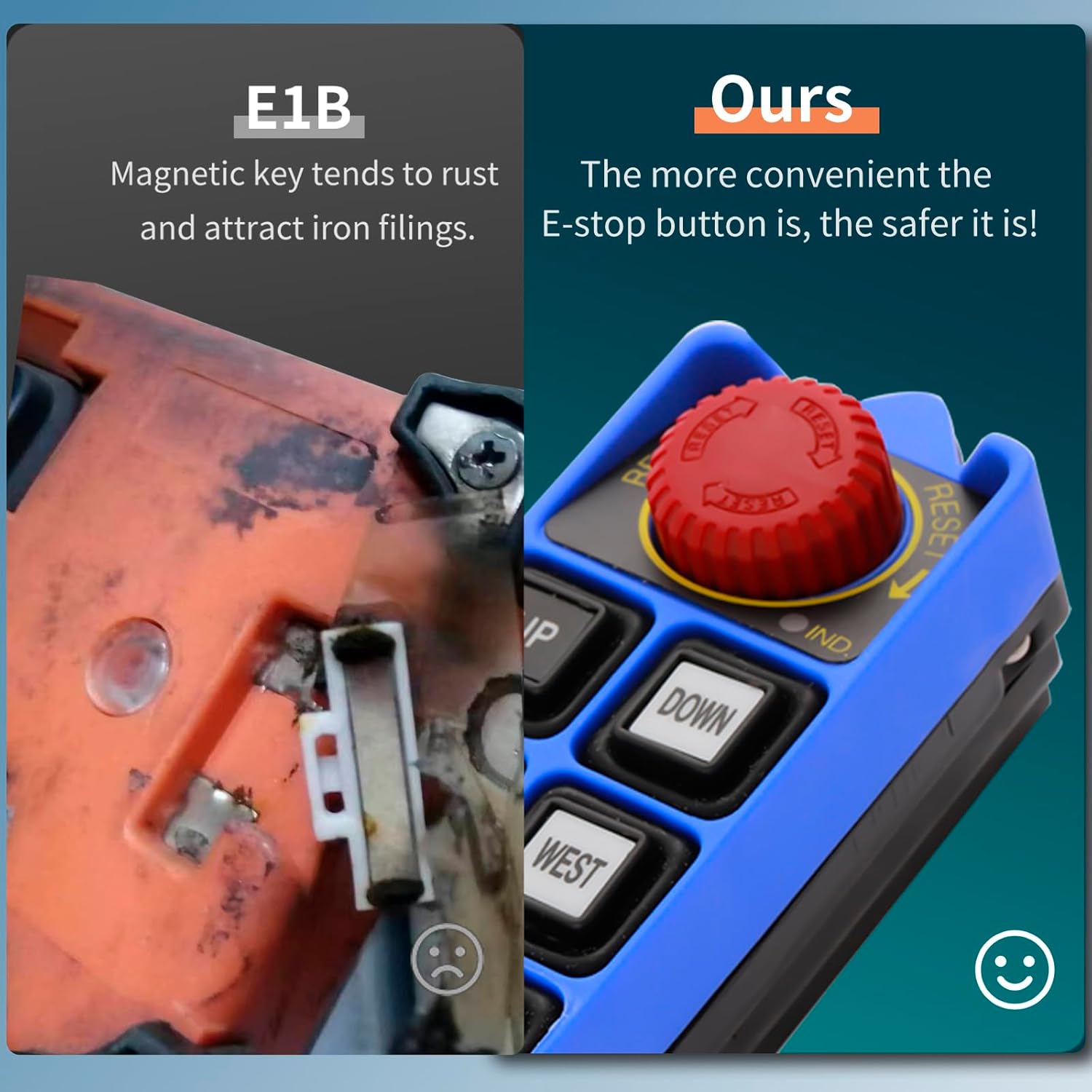 Telecomando Wireless 6 Canali per Gru Industriali - immagine 7