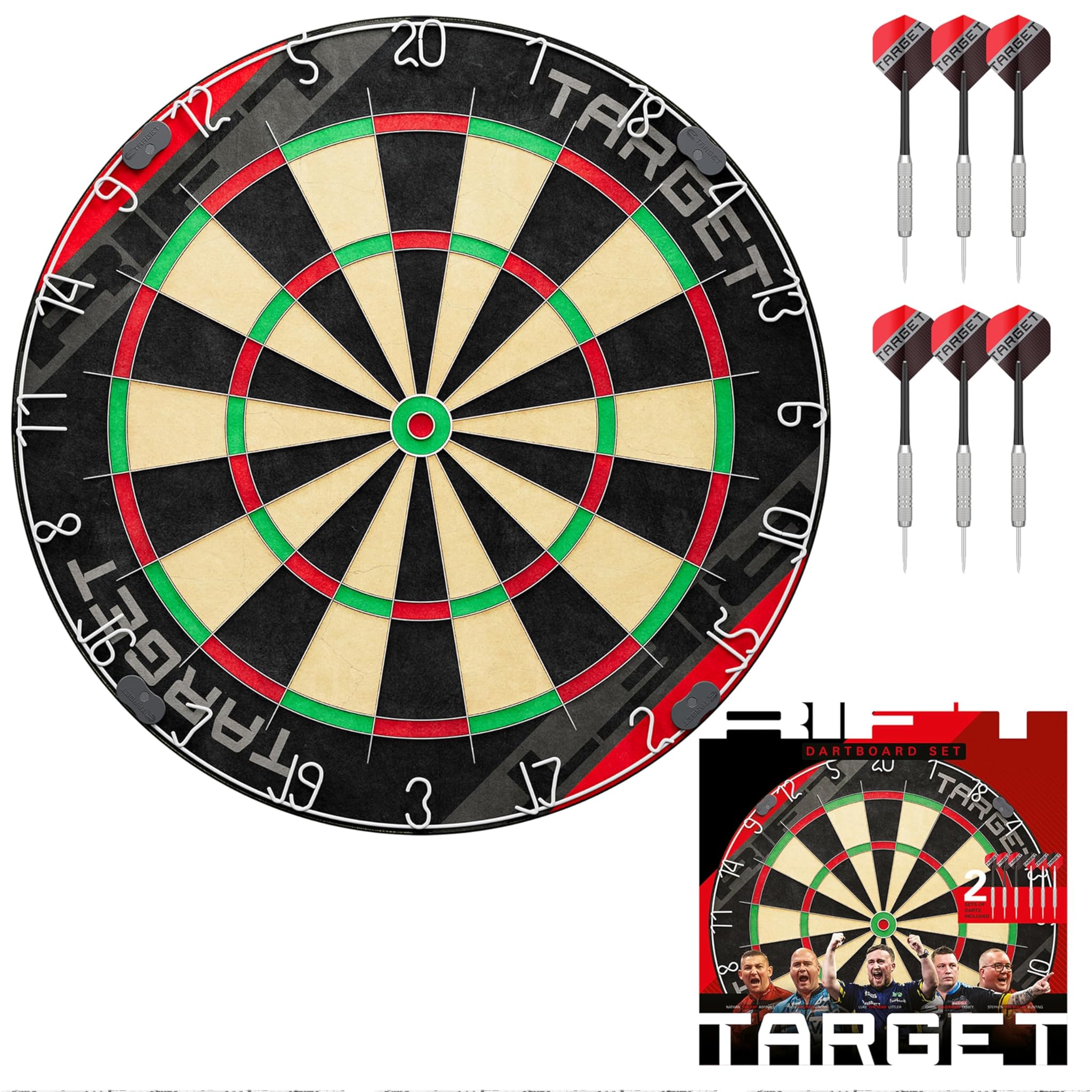 Target Darts Pacchetti Freccette con Bersaglio
