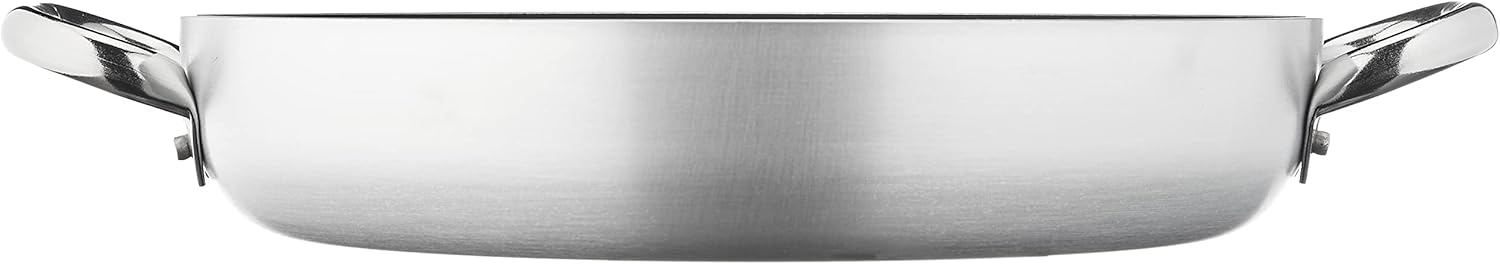 Pentole Agnelli Tegame con Maniglie, Alluminio Antiaderente 32cm - immagine 2