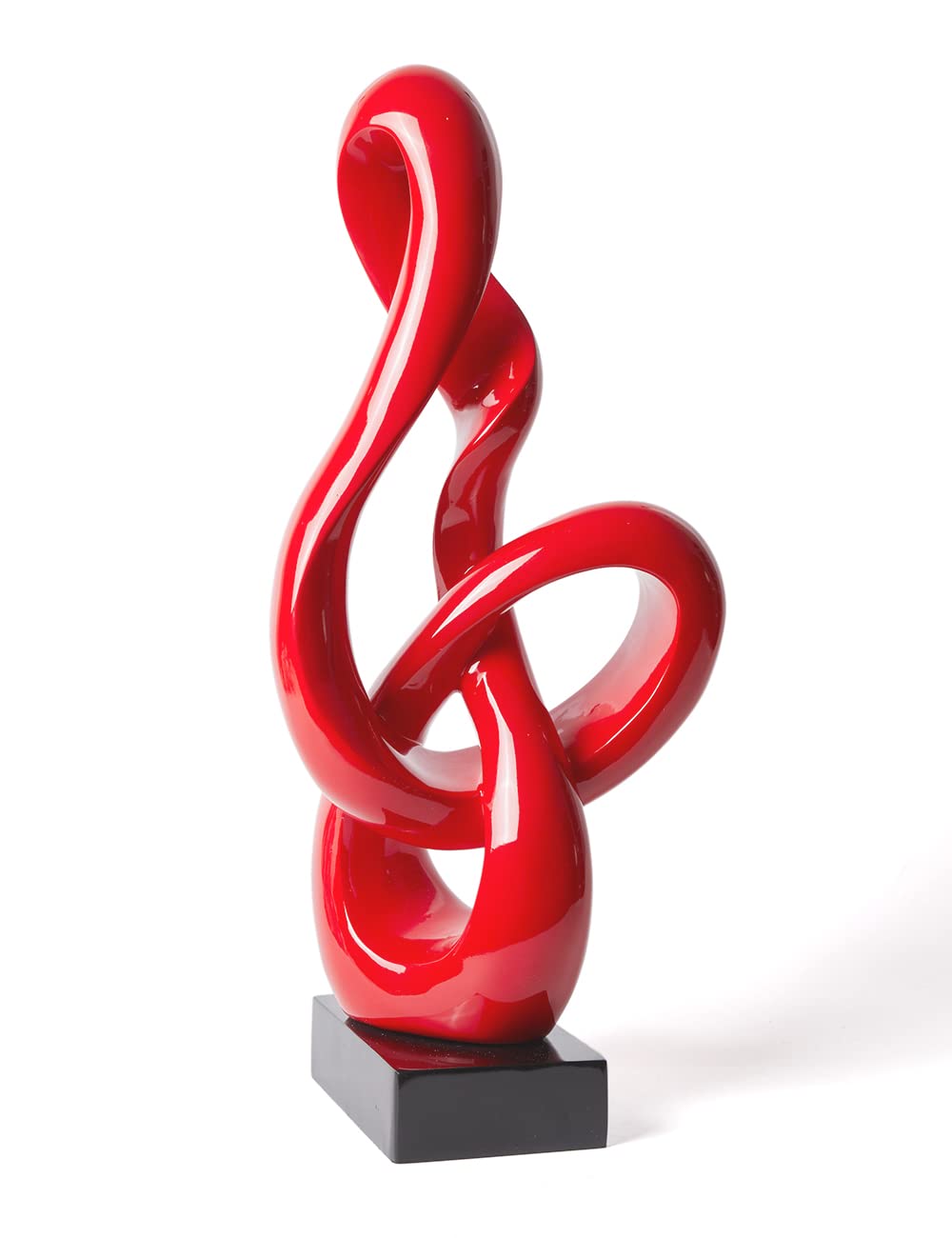Nenbolec Scultura Statua Nota Musicale 57cm, Rosso