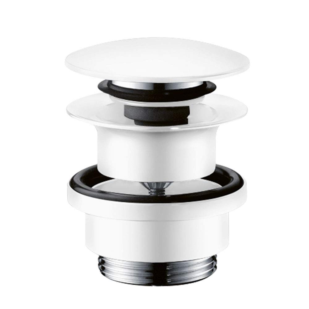 hansgrohe Scarico Push-Open per lavabo e bidet bianco opaco