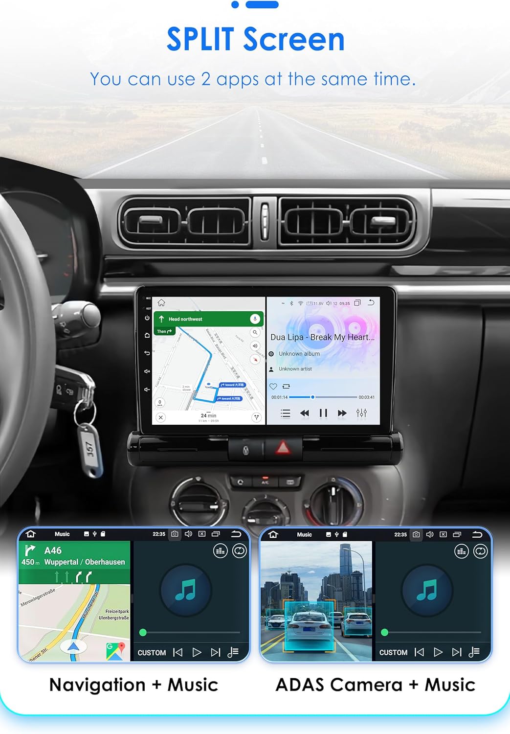 Android 13 Car Radio per Citroen C3/C4 Aircross (2017-2023) - immagine 6